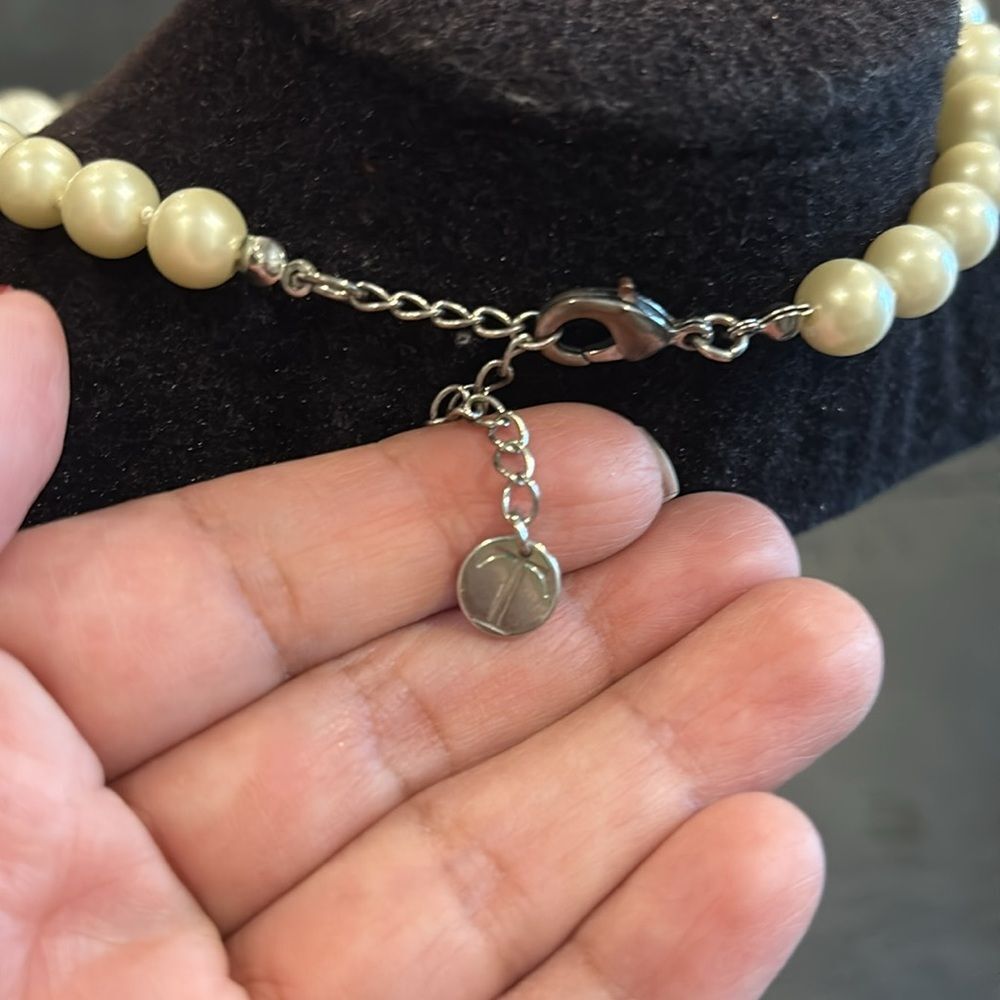 Talbots Chunky Statement Reticulated Elegant Pear… - image 5